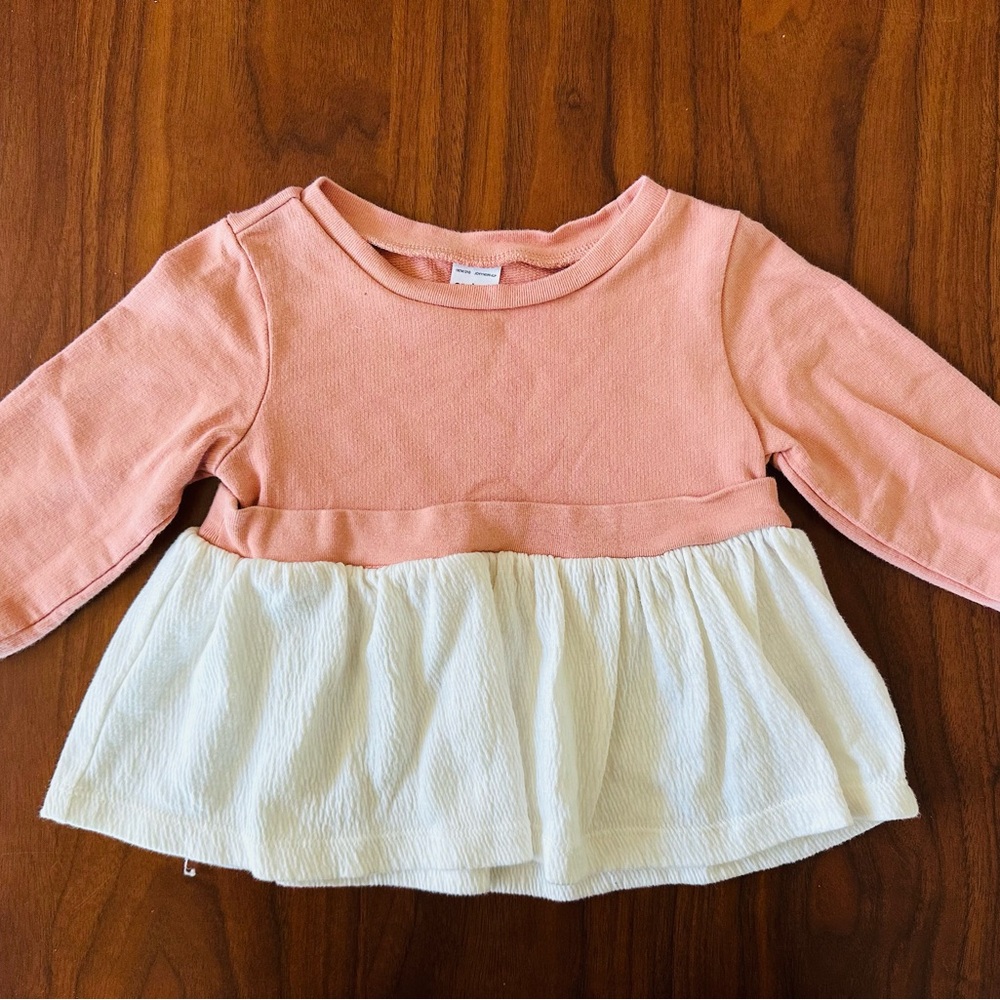 [VGUC] Carters Babydoll Swing Sweatshirt / 12m